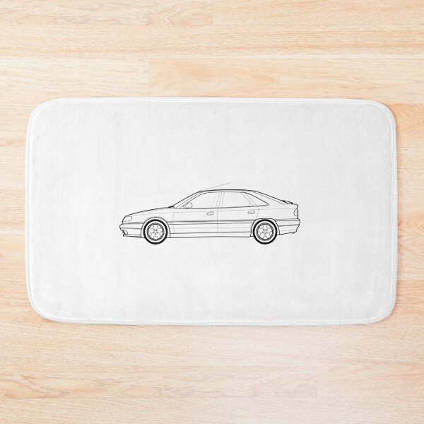 Artikelvorschau, 1993 Safrane Classic Car Outline Artwork entworfen und verkauft von RJWautographics.