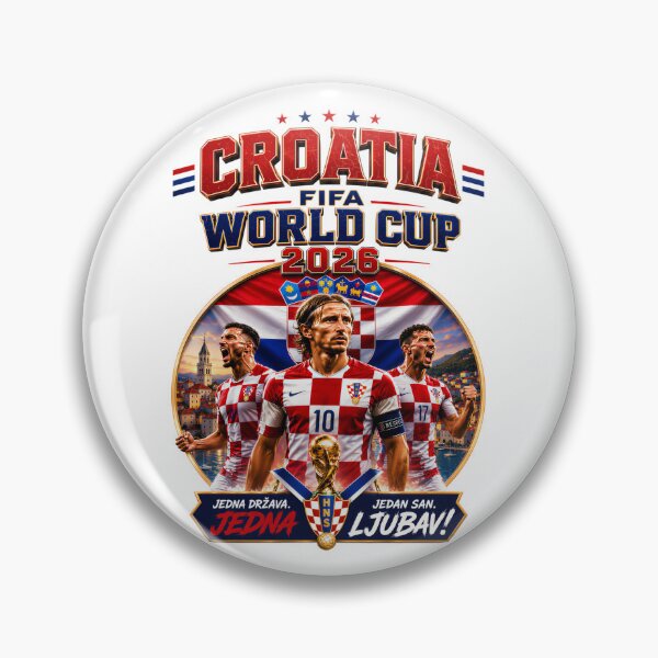 Item preview, Croatia World Cup 2026 Soccer Tribute designed and sold by KLERIKSTORE.