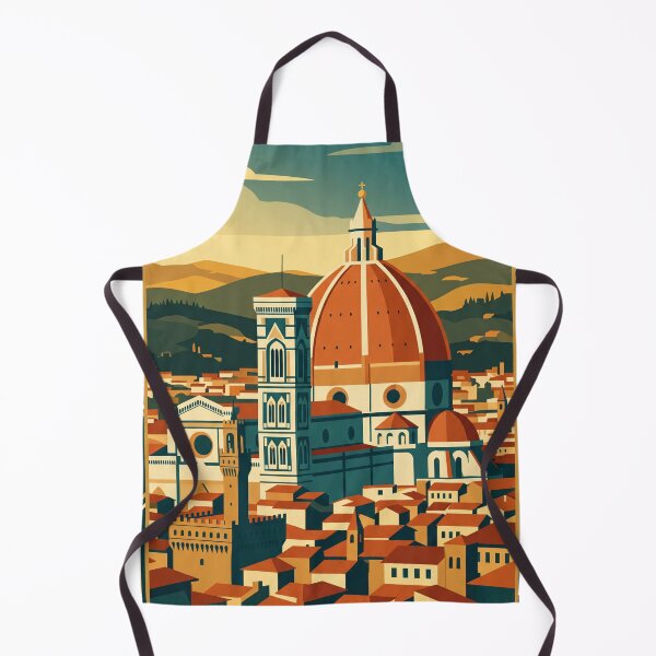 Item preview, Florence Italy Vintage Travel Poster designed and sold by Bomax121.