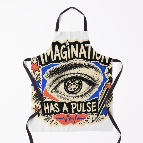 Item preview, Imagination Has a Pulse – Punk Zine Artist Eye designed and sold by Emma Studio.