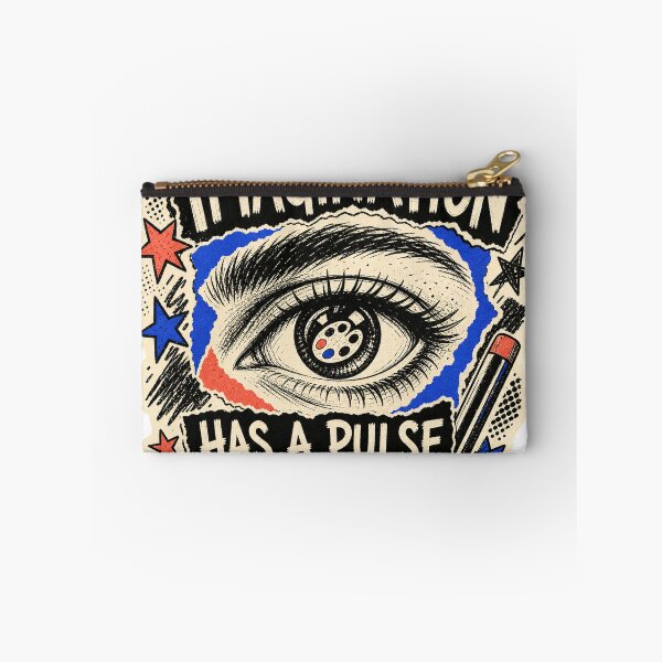 Item preview, Imagination Has a Pulse – Punk Zine Artist Eye designed and sold by Emma Studio.