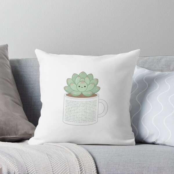 Item preview, Cute Kawaii Desk Plant Binary Code Succulent designed and sold by cute stuff too.