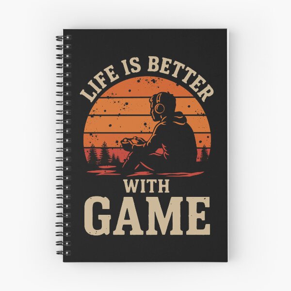 Item preview, Life Is Better With Game Vintage Gamer Sunset T-Shirt designed and sold by phsycartwork.