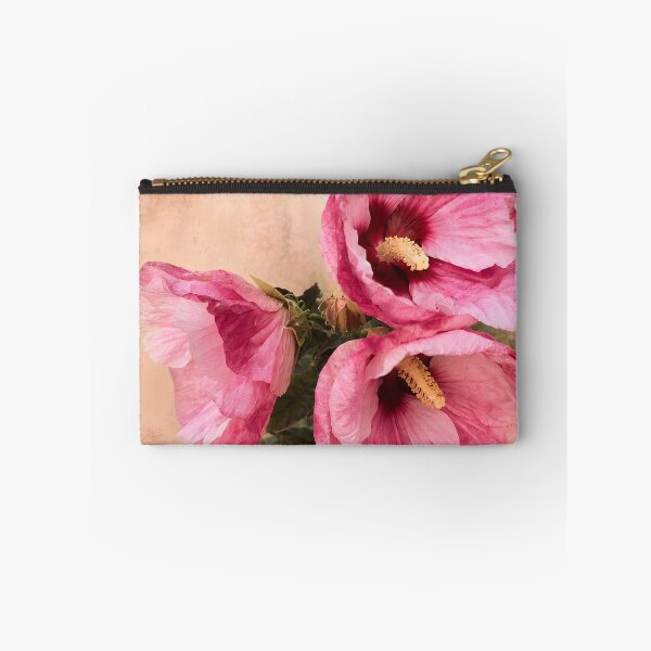 Item preview, Pink Blossom Botanical Wall Art | Vintage Pink Hibiscus Floral Print | Cottagecore Nature Decor designed and sold by Violafleurviolett.