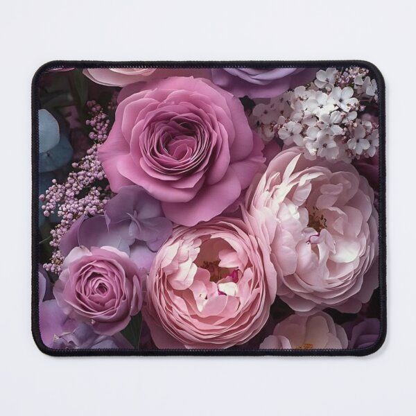 Item preview, Pastel purple and pink floral arrangements designed and sold by Arjun4282.