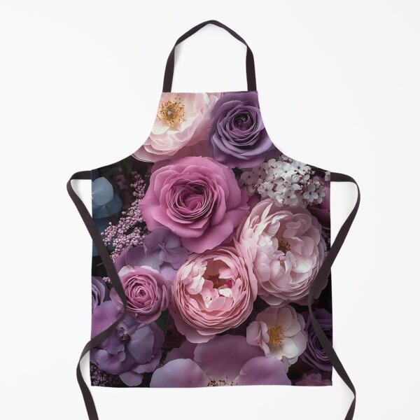 Item preview, Pastel purple and pink floral arrangements designed and sold by Arjun4282.