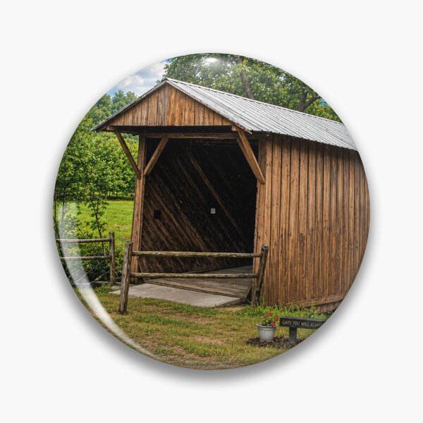 Item preview, Jack's Creek Covered Bridge designed and sold by gotucoveredart.