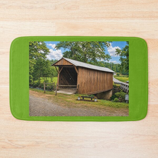 Item preview, Jack's Creek Covered Bridge designed and sold by gotucoveredart.