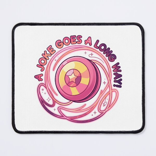 Item preview, "A Joke Goes a Long Way!" Smoky Quartz Yo-yo Sticker designed and sold by 0Zetgest.