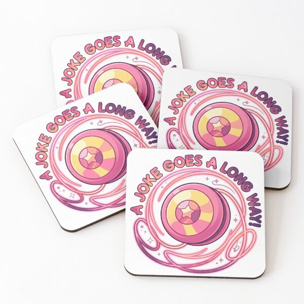 Item preview, "A Joke Goes a Long Way!" Smoky Quartz Yo-yo Sticker designed and sold by 0Zetgest.