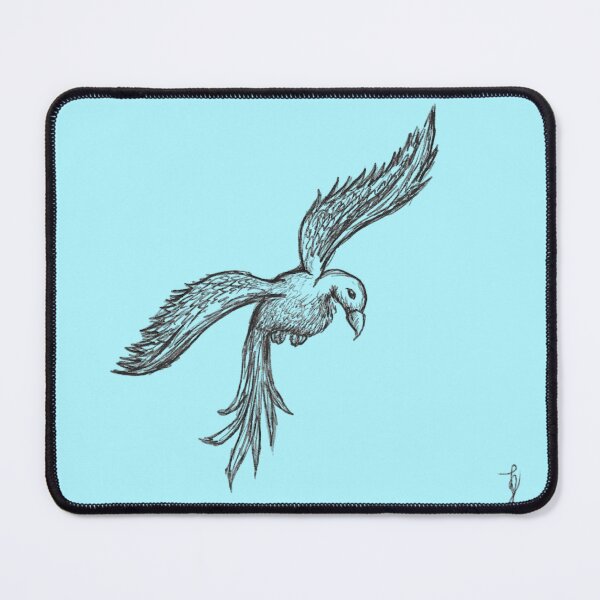 Item preview, Flying Bird Sketchy Hand Drawn Black Ballpoint Pen designed and sold by BOKEbyTC.