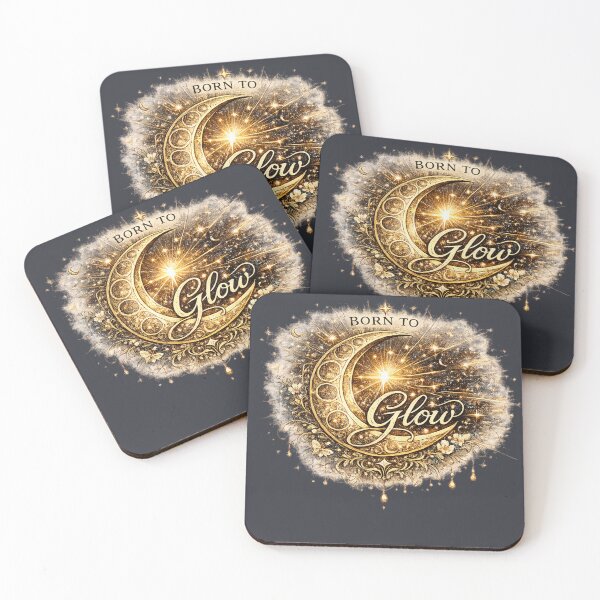 Item preview, Born to Glow | Celestial Moon Art designed and sold by 'VARI'.