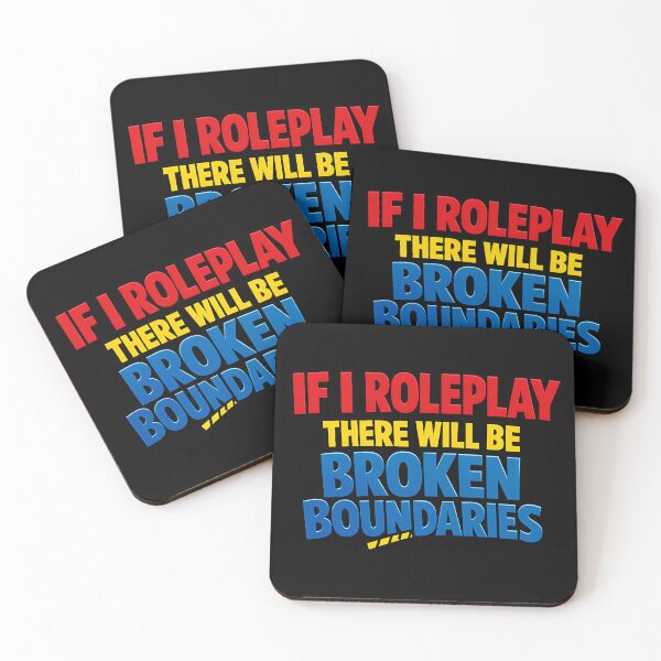 Item preview, If I Roleplay There Will Be Broken Boundaries Funny RPG Shirt designed and sold by TeeTimeTreasure.