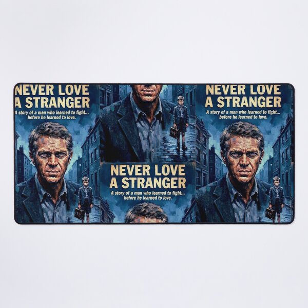 Item preview, Never Love a Stranger Crime Drama Fine Art Tribute  designed and sold by Art's Diner.