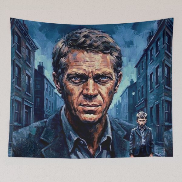 Item preview, Never Love a Stranger Crime Drama Fine Art Tribute  designed and sold by Art's Diner.