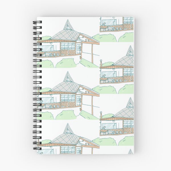 Item preview, Minimalist Cozy Cottage Line Art Sketch designed and sold by KaleChub.