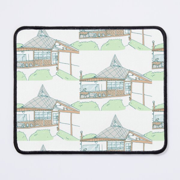 Item preview, Minimalist Cozy Cottage Line Art Sketch designed and sold by KaleChub.