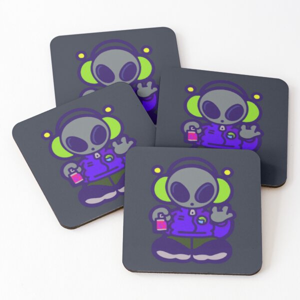 Item preview, Radio DJ Alien designed and sold by StickeFiend.