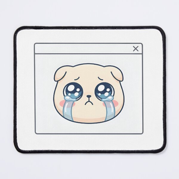 Item preview, Kawaii Syntax Error Crying Cat Compilation Failed designed and sold by TechBro67.
