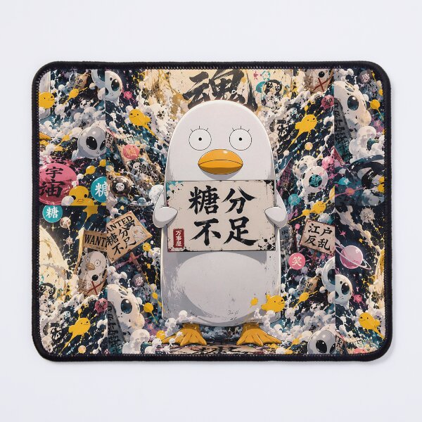 Item preview, Cute White Duck Mascot Anime Aesthetic | Funny Japanese Cosmic Cartoon Art designed and sold by Dyan4.
