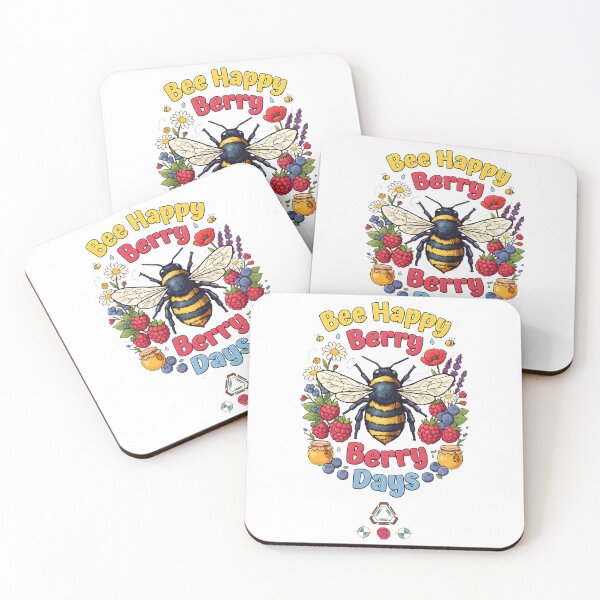 Item preview, Bee Happy Berry Berry Days designed and sold by Whimsy Trail Co.