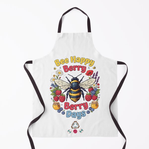 Item preview, Bee Happy Berry Berry Days designed and sold by m-yoga-store.