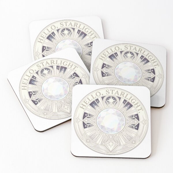 Item preview, "Hello, Starlight" White Diamond Gem Sticker designed and sold by 0Zetgest.