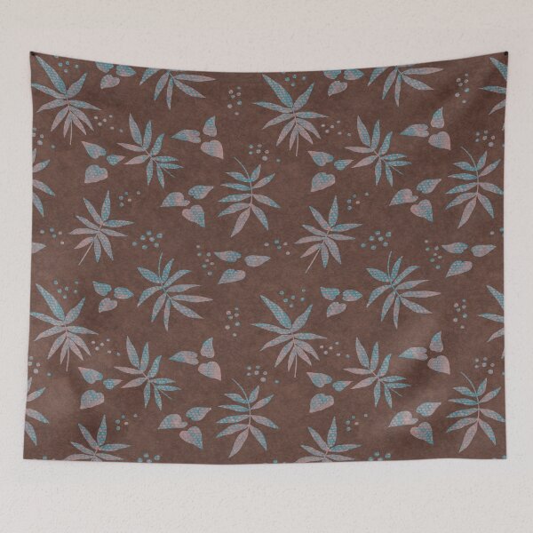 Item preview, Textured Botanical Scatter - 634a42 designed and sold by knitetgantt.