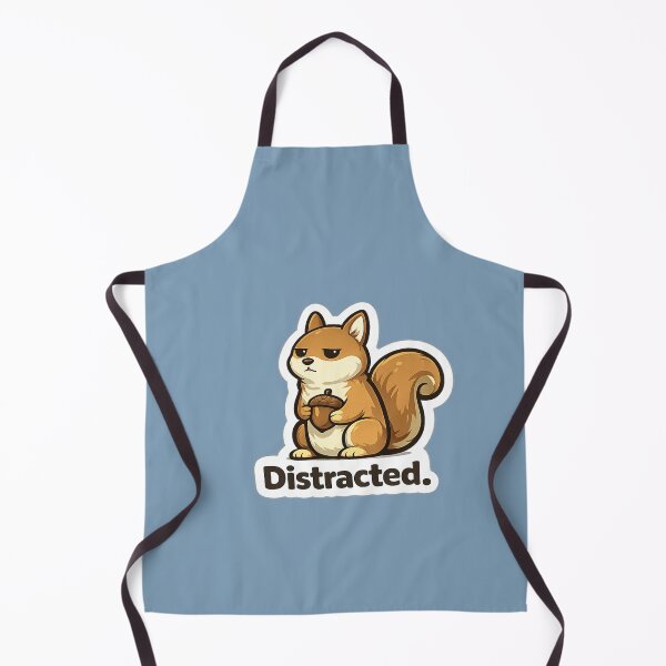 Item preview, Distracted. Squirrel Meme | Funny Squirrel Sticker Design designed and sold by BabyStark.