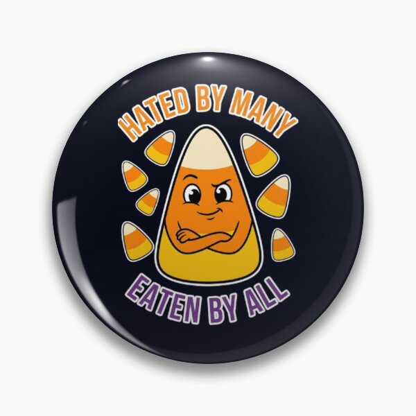 Item preview, Hated By Many Eaten By All Funny Candy Corn Halloween Controversial Tshirt designed and sold by HopeAndHustle.