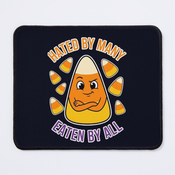 Item preview, Hated By Many Eaten By All Funny Candy Corn Halloween Controversial Tshirt designed and sold by HopeAndHustle.