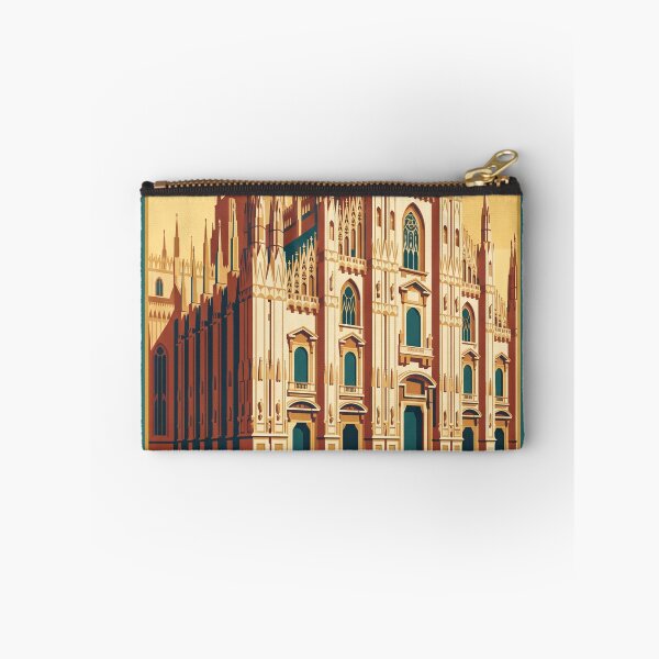Item preview, Milan Italy Vintage Travel Poster designed and sold by Bomax121.