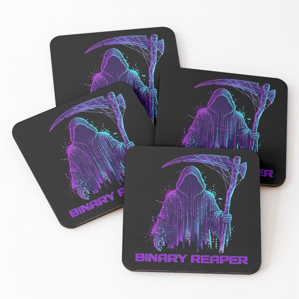 Item preview, Binary Reaper Design designed and sold by KurtByteStudio.