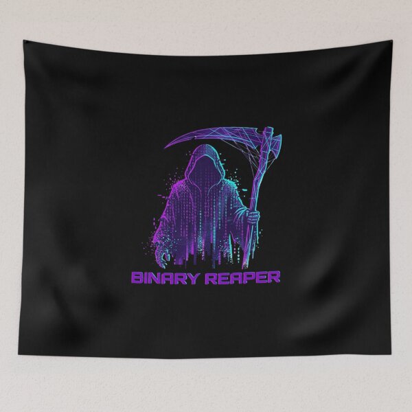 Item preview, Binary Reaper Design designed and sold by KurtByteStudio.
