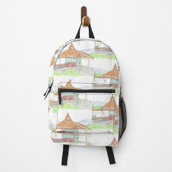 Item preview, Rustic Cottage Colored Pencil Hand Sketch designed and sold by KaleChub.