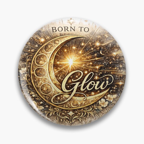 Item preview, Born to Glow | Celestial Moon Art designed and sold by 'VARI'.
