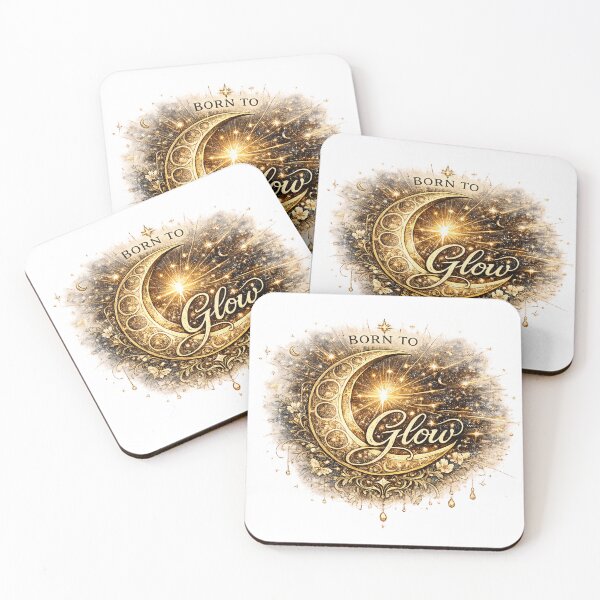 Item preview, Born to Glow | Celestial Moon Art designed and sold by 'VARI'.
