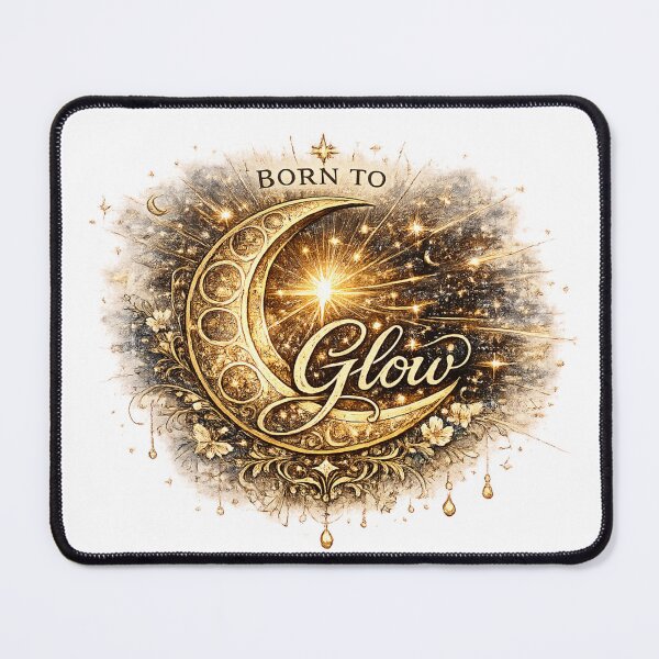 Item preview, Born to Glow | Celestial Moon Art designed and sold by 'VARI'.