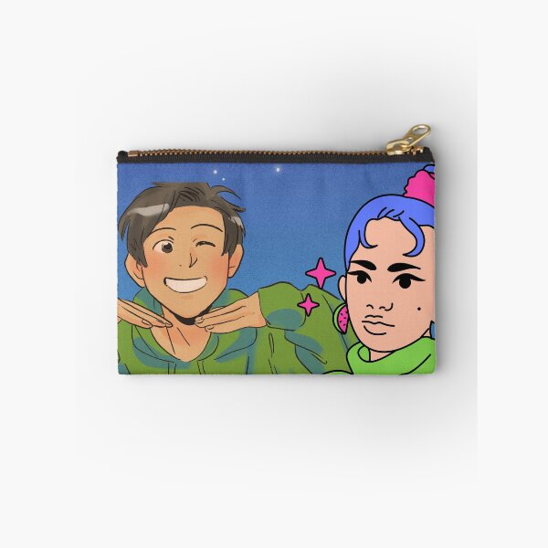 Item preview, Manga Couple – Stars Sky Boy & Girl Colorful Art designed and sold by Aliss20.