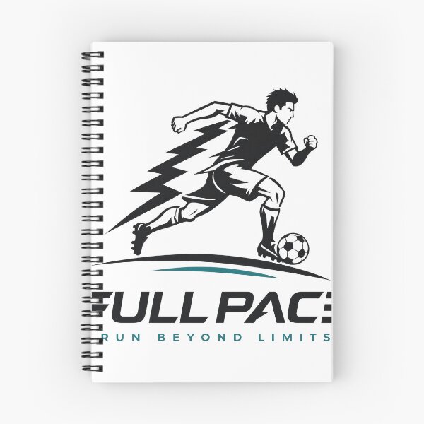 Item preview, Dynamic athlete sprinting with soccer ball. Powerful black and white sports action clip art. designed and sold by Creative88Art.