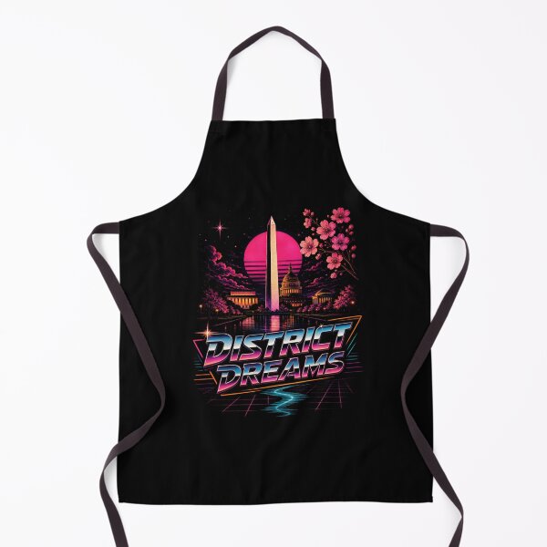 Item preview, Washington DC District Dreams – Neon Monument Skyline designed and sold by Fenay Designs.