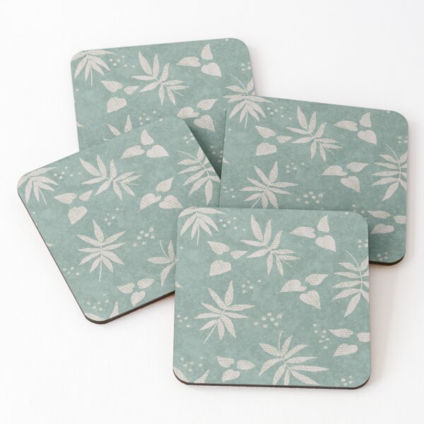 Item preview, Textured Botanical Scatter - 819b92 designed and sold by knitetgantt.