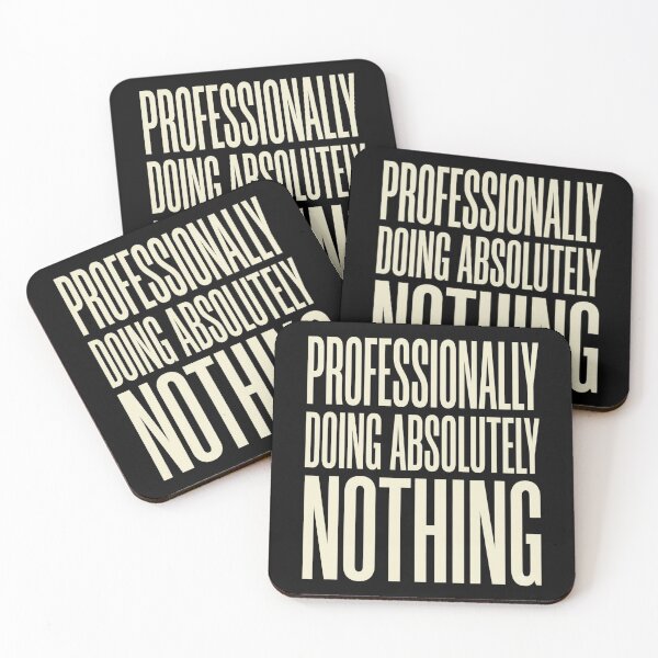 Item preview, Professionally Doing Absolutely Nothing Lifestyle T-Shirt | Funny Lazy Humor Graphic Gift designed and sold by Trendably.