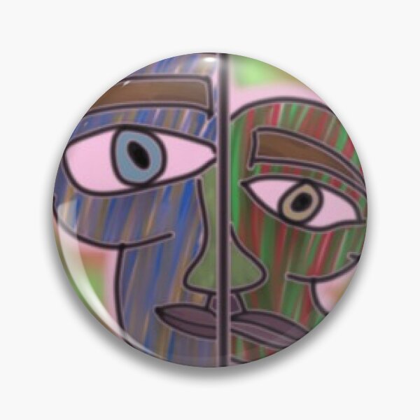 Item preview, Split Face Portrait designed and sold by Sketchquad.