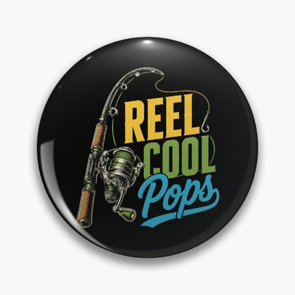 Item preview, Retro Reel Cool Pops Fishing Fathers Day for Grandpa Dad designed and sold by OlakunleOloroz.