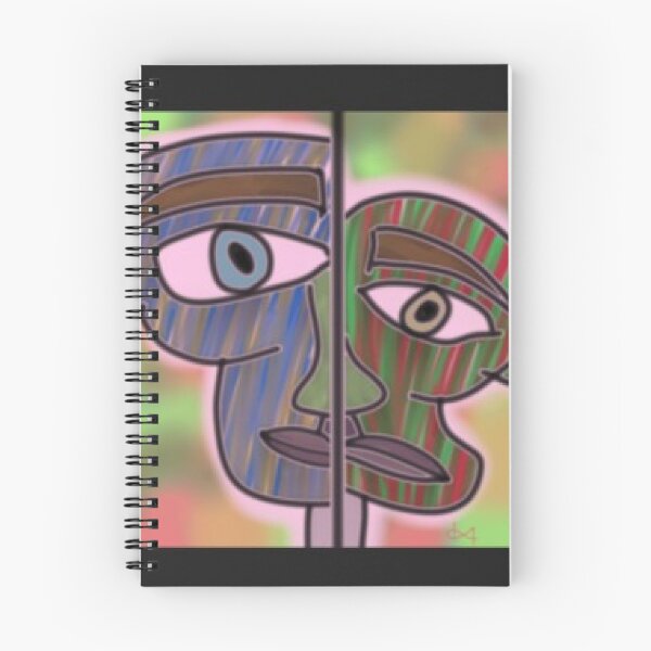 Item preview, Split Face Portrait designed and sold by Sketchquad.