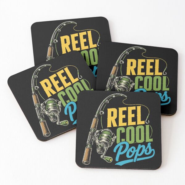 Item preview, Retro Reel Cool Pops Fishing Fathers Day for Grandpa Dad designed and sold by OlakunleOloroz.