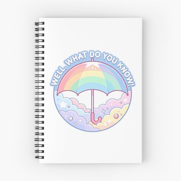 Item preview, "Well What Do You Know!" Rainbow Quartz 2.0 Umbrella Sticker designed and sold by 0Zetgest.