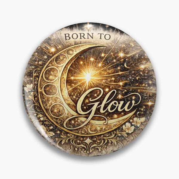 Item preview, Born to Glow | Celestial Moon Art designed and sold by 'VARI'.