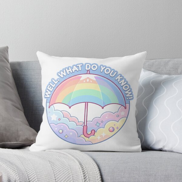 Item preview, "Well What Do You Know!" Rainbow Quartz 2.0 Umbrella Sticker designed and sold by 0Zetgest.
